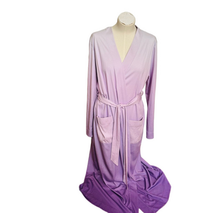 Lands' End Lavender Ombre Women's Robe